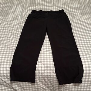 Black  XynergyPants with Zippered Cuffs